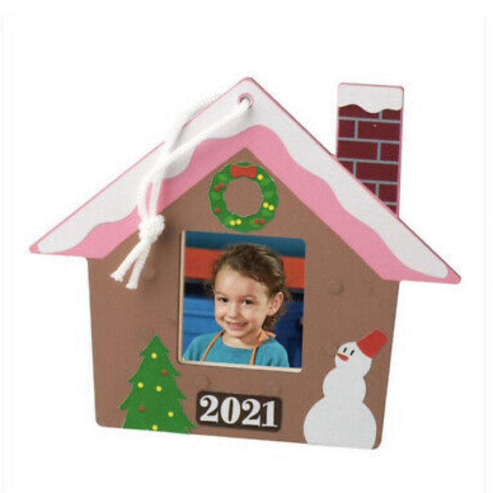 NEW Home Depot Kids Workshop Holiday 2021 House Ornament Project